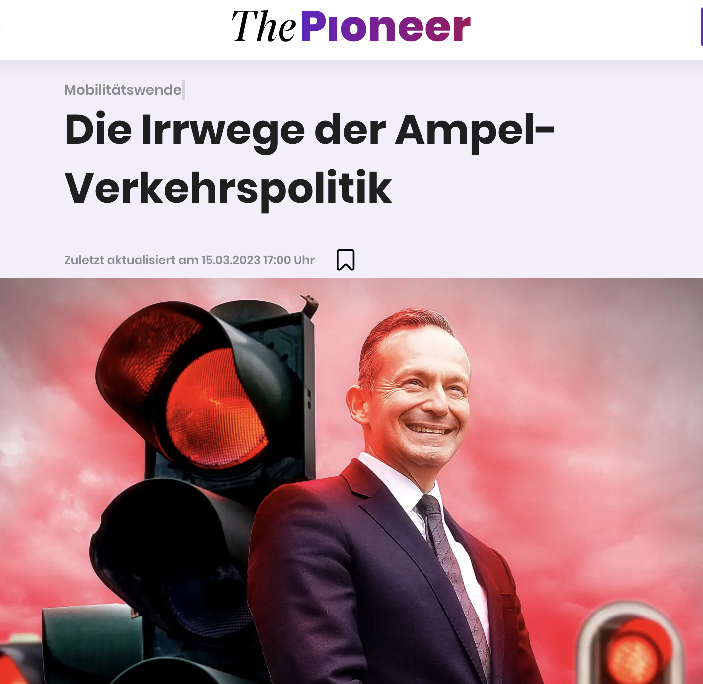 Alle Ampeln auf rot – quo vadis bundesdeutsche Verkehrspolitik? Die Irrwege der Ampel-Verkehrspolitik.