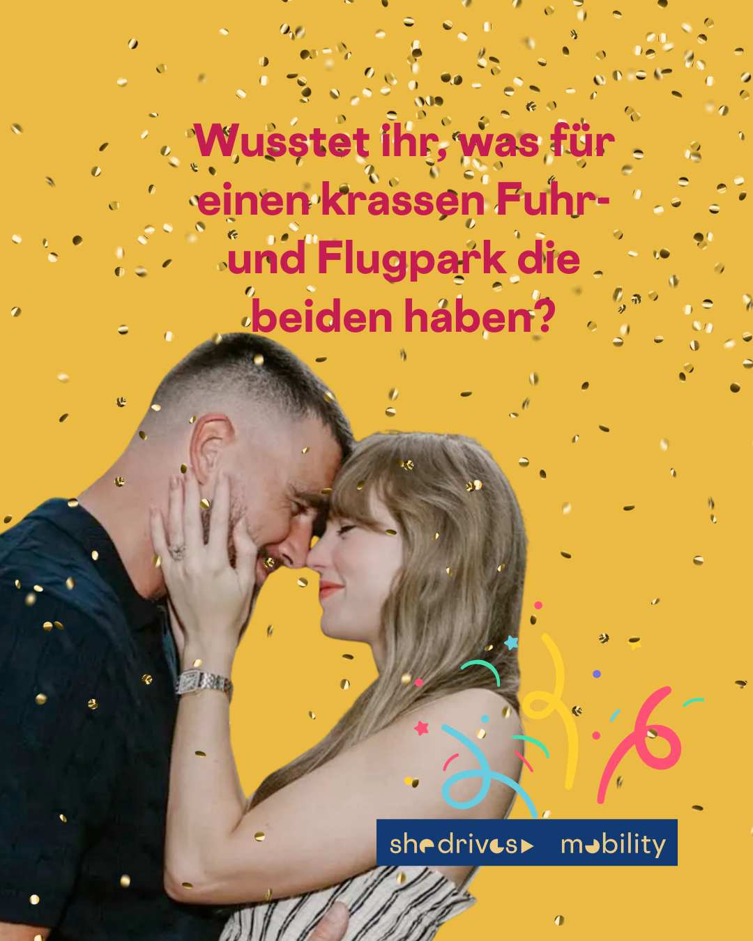 Taylor Swift und ihr Verlobter beim Verlobungskuss.