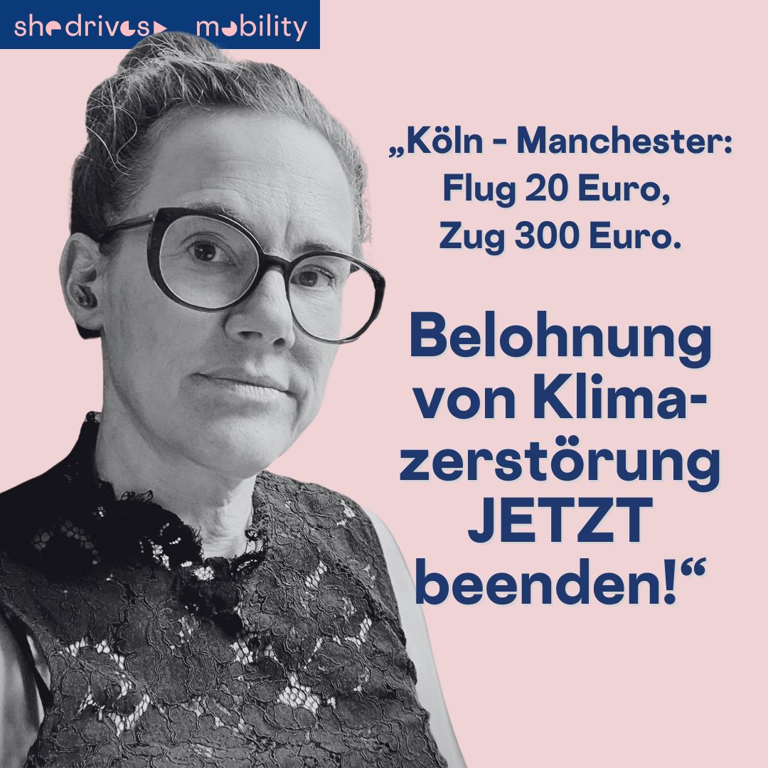 ‼️Flug 20 €, Zug 300 € ‼️ – Warum unser Steuersystem das Klima zerstört – und was wir jetzt ändern müssen.
