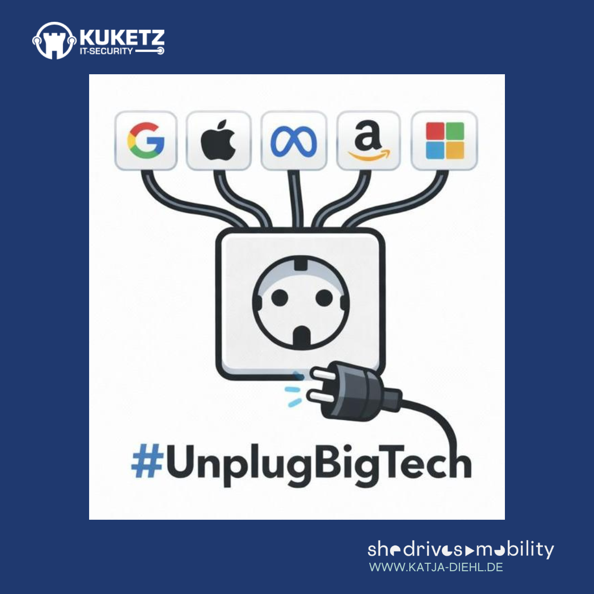 Digitale Unabhängigkeit ist Mobilitätsgerechtigkeit. Virtueller Trimm-Dich-Pfad zu #UnplugBigTech startet bald.