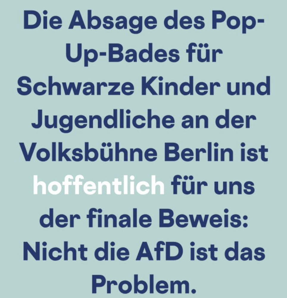 Check your privileges. Am besten stündlich. Rassismus verhinderte Safe Space in Berlin.