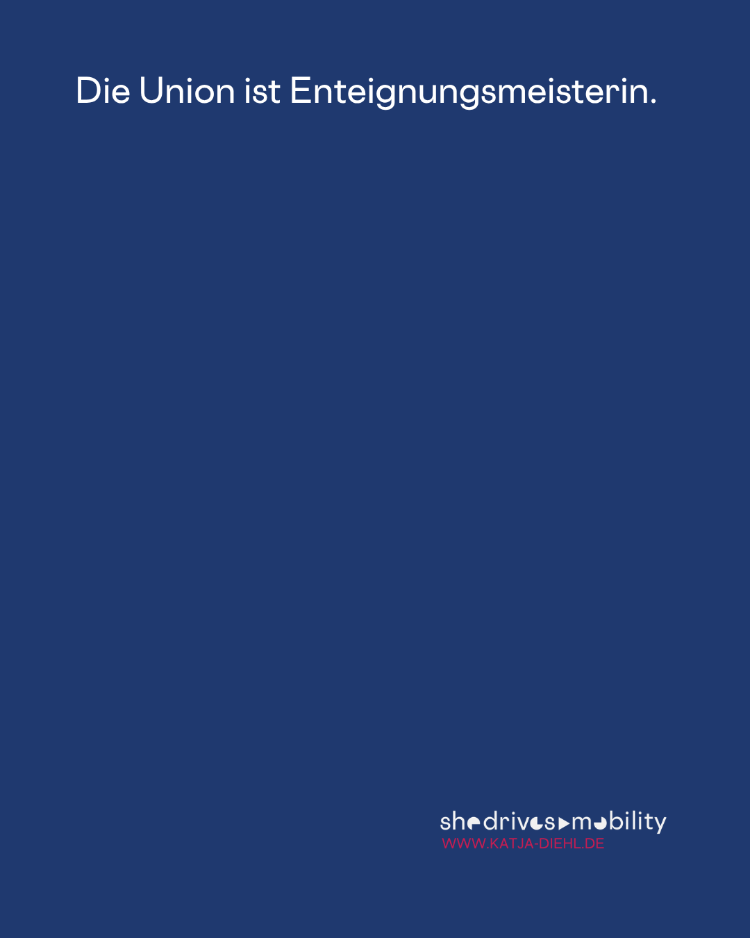 Eigentum ist heilig . aber offenbar nur, wenn es den „Richtigen” gehört.