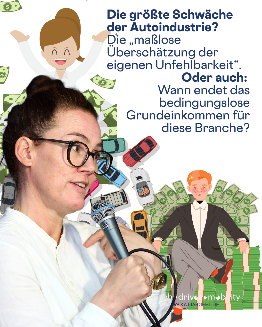 Durchsubventioniert und trotzdem in der Krise: Umfrage zeigt Hybris im Management der deutschen Autoindustrie.