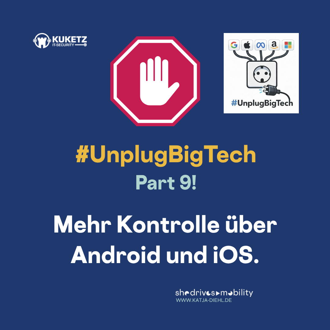 #UnplugBigTech Part 9! Dein Handy fährt überall mit. Zeit, dass es aufhört zu petzen.